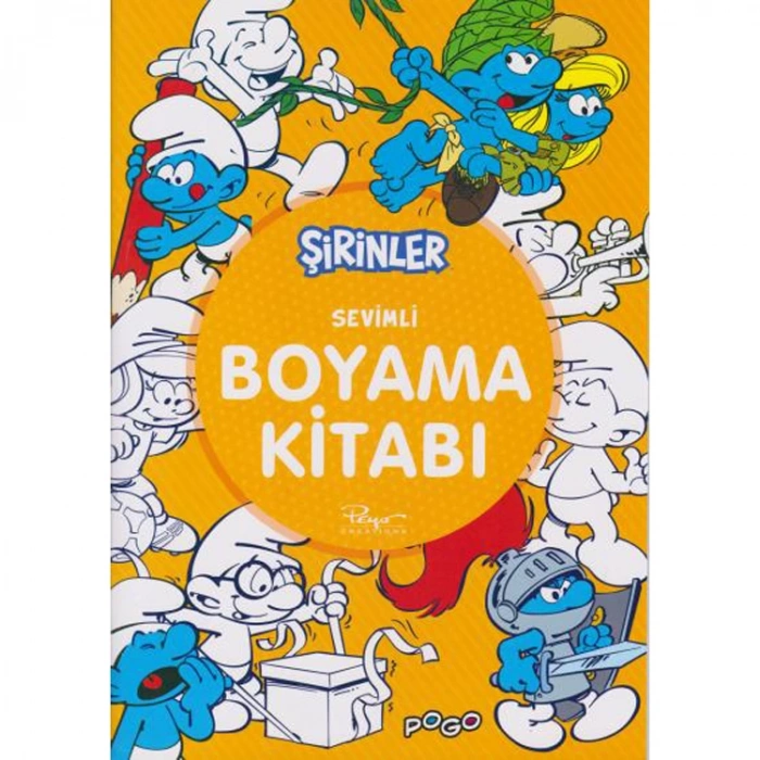 SEVİMLİ BOYAMA KİTABI - ŞİRİNLER