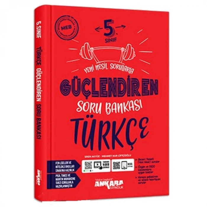 ANKARA 5.SINIF GÜÇLENDİREN TÜRKÇE SORU BANKASI