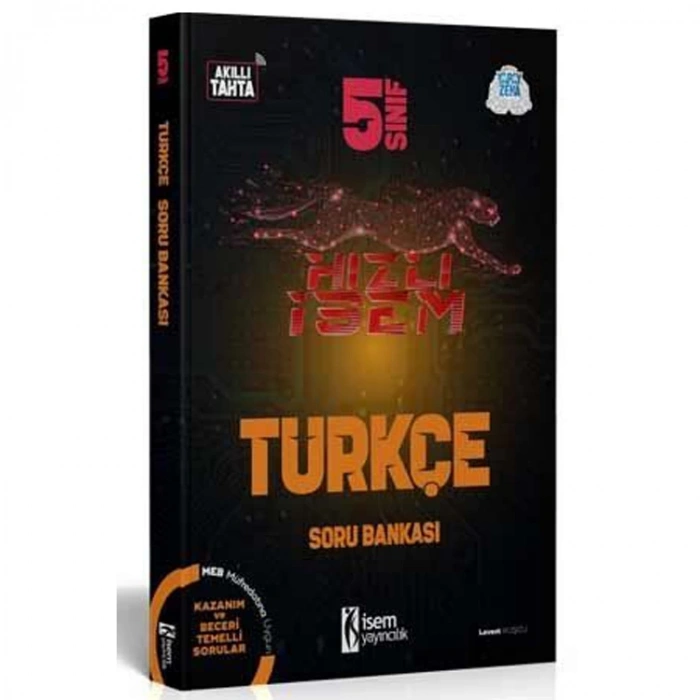 İSEM 5. SINIF HIZLI İSEM TÜRKÇE SORU BANKASI