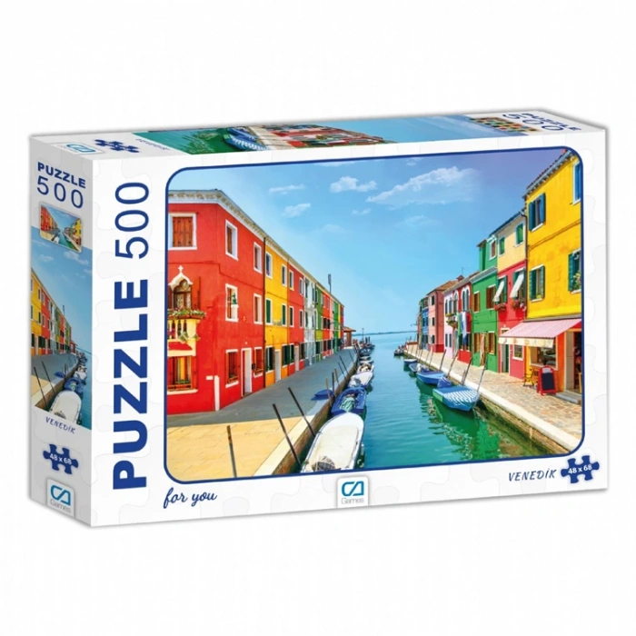 CA GAMES 500-7501 VENEDİK 500 PARÇA PUZZLE