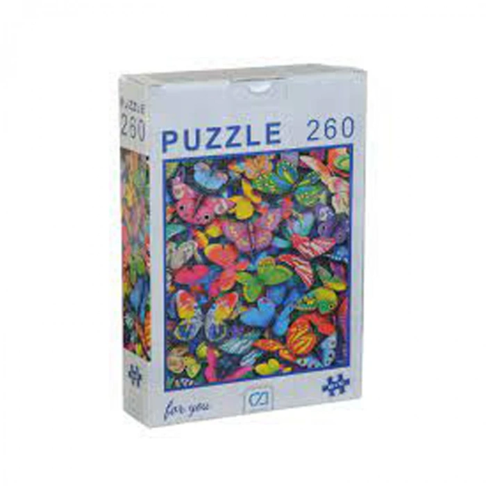 CA GAMES 260-6007 KELEBEKLER PUZZLE 260 PRÇ.