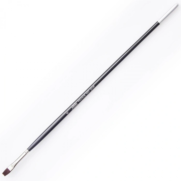 PEBEO 200F/6 SENTETİK UÇ SAP YAĞLI AKRİLİK FIRÇA SİYAH NO:6