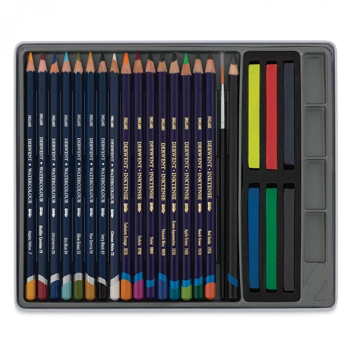 DERWENT WATERCOLOUR COLLECTION 24 LÜ METAL KUTU - DW0700304