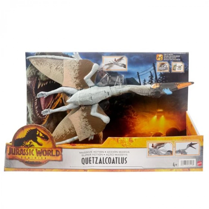 MATTEL HDX47/HDX48 JURASSIC WORLD DEV DİNOZOR FİGÜRÜ - QUETZALCOATLUS