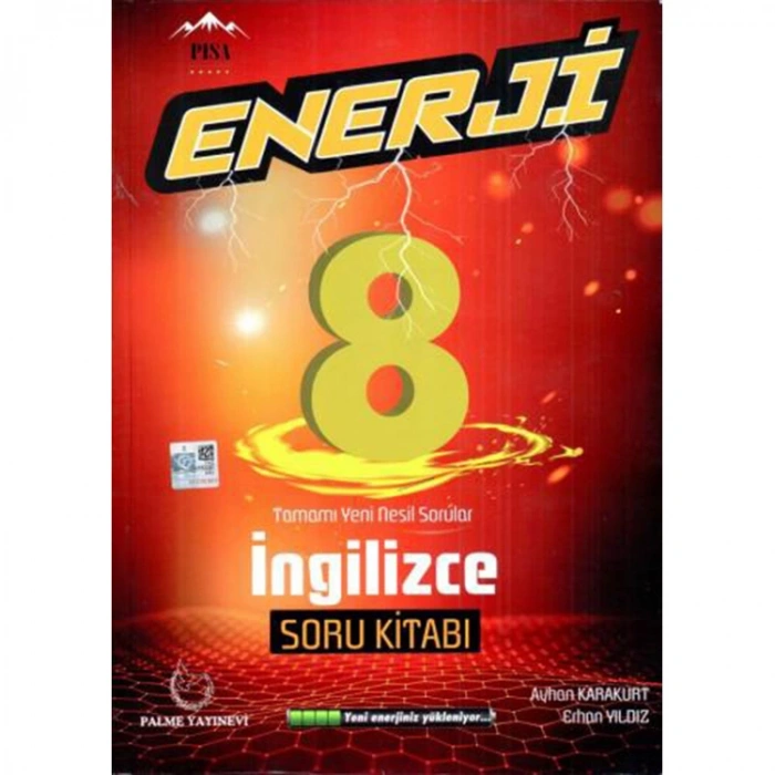 PALME 8. SINIF ENERJİ İNGİLİZCE SORU KİTABI
