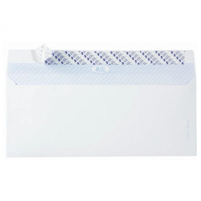 DOĞAN SİLİKONLU DİPLOMAT ZARF 105X240 1.HAMUR 90GR 500lü