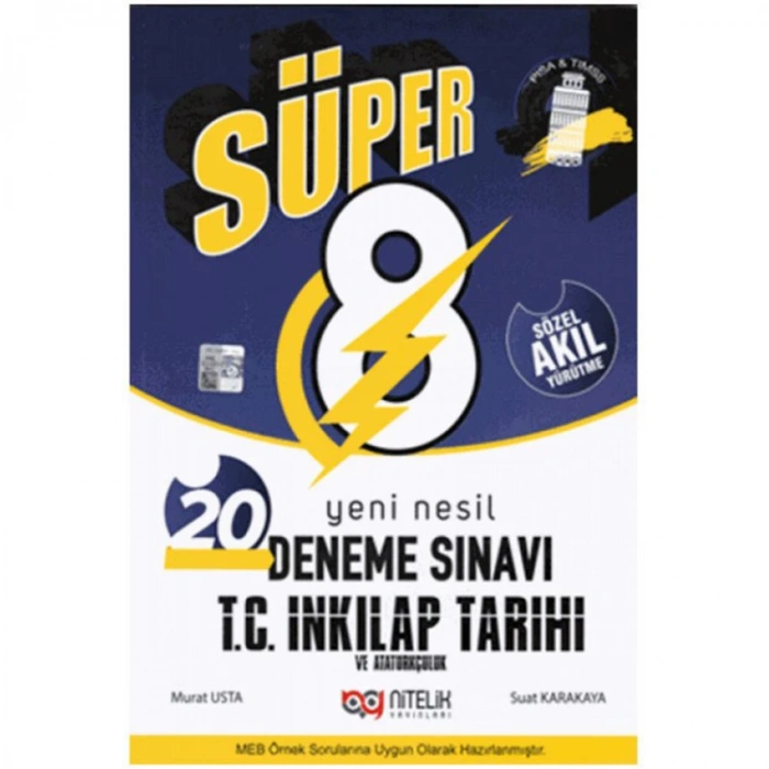 NİTELİK 8. SINIF YENİ NESİL SÜPER İNKILAP TARİHİ DENEME