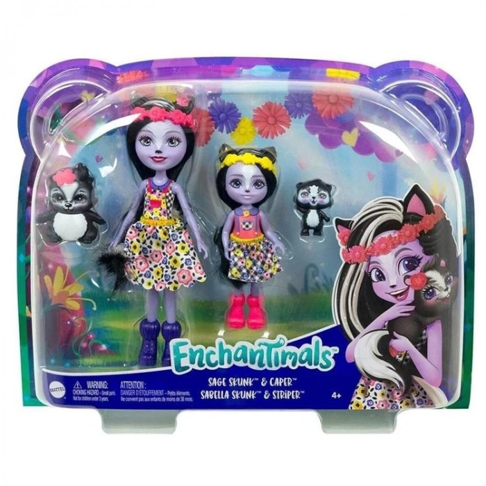 ENCHANTIMALS HCF79/HCF82 KIZ KARDEŞ BEBEKLER OYUN SETİ 4+