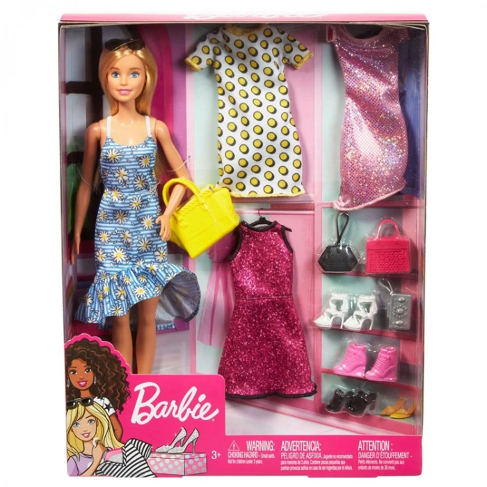 MATTEL GDJ40  BARBIE NİN KIYAFET KOMBİNLERİ OYUN SETİ