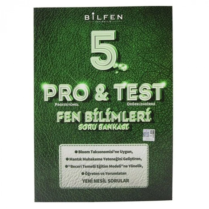 BİLFEN 5. SINIF PRO& TEST FEN BİLİMLERİ SORU BANKASI