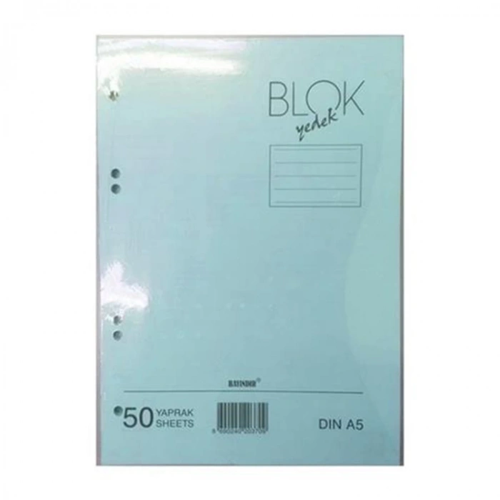 BAYINDIR A4 MAVİ KOLEJ YEDEĞİ ÇİZGİLİ