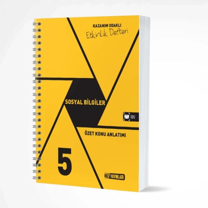 HIZ 5.SINIF SOSYAL BİLGİLER KONU ANLATIMLI ETKİNLİK DEFTERİ