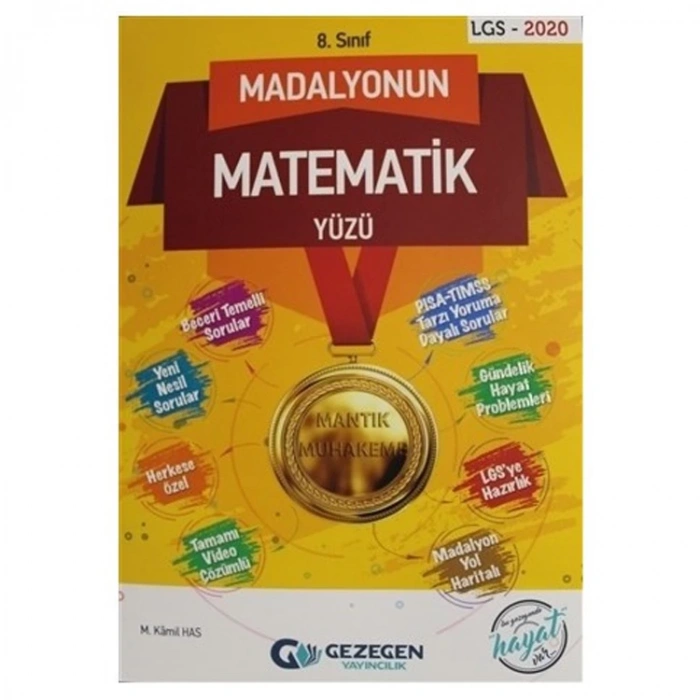 GEZEGEN  8. SINIF MADALYONUN MATEMATİK YÜZÜ