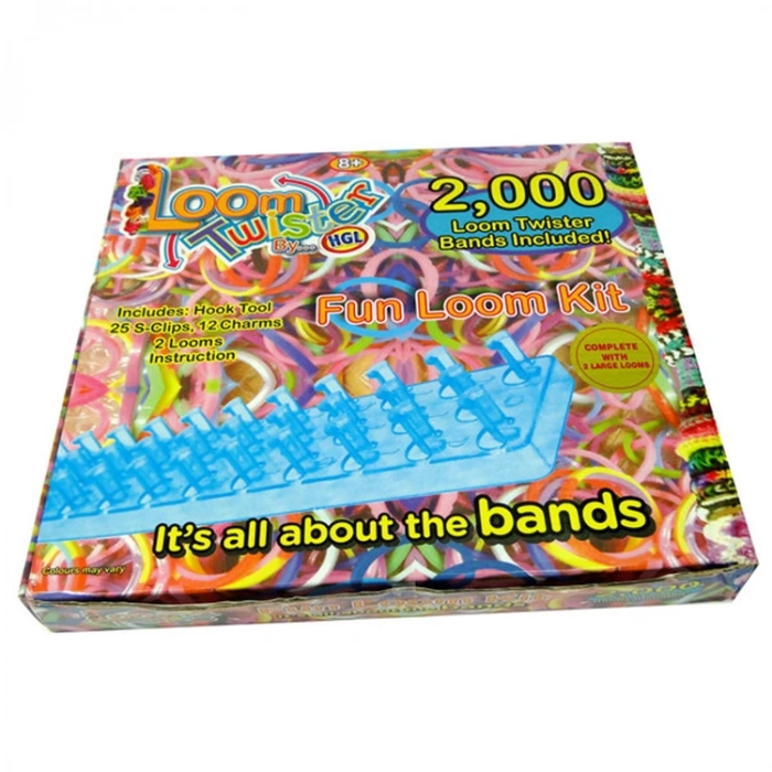 BAŞEL RAINBOW LOOM KİT LOOM TWİSTER SET