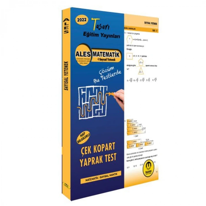TASARI 2022 ALES SAYISAL YETENEK ÇEK KOPART YAPRAK TEST