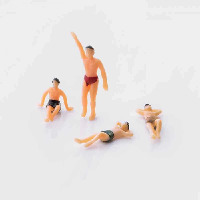 ESHEL MAKET YÜZÜCÜ İNSAN FİGÜRLERİ 1/75 4 LÜ