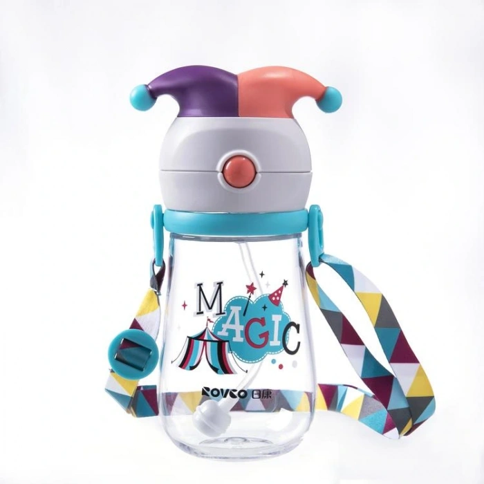 VAGONLIFE ROVCO PİPETLİ ASKILI ÇOCUK  MATARASI B1033 350 ML 6 AY +