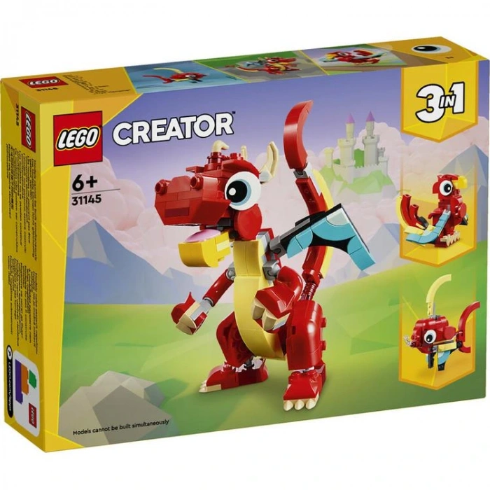 LEGO CREATOR 31145 3IN1 KIRMIZI EJDERHA 149 6+
