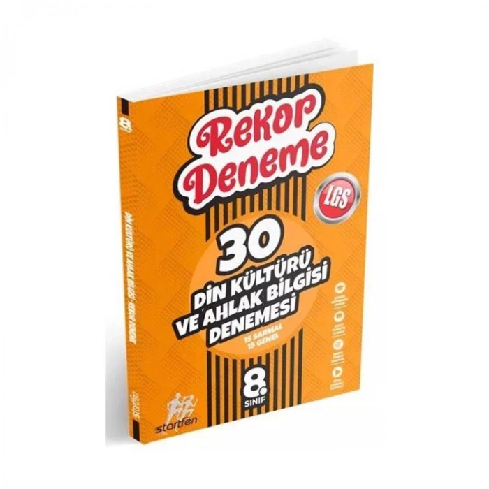 STARTFEN 8. SINIF DİN KÜLTÜRÜ VE AHLAK BİLGİSİ REKOR 15 DENEME