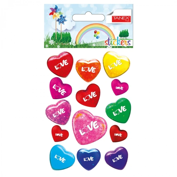 TANEX STC-189 KALP 15-25MM HOLOGRAM ETİKET 2Lİ