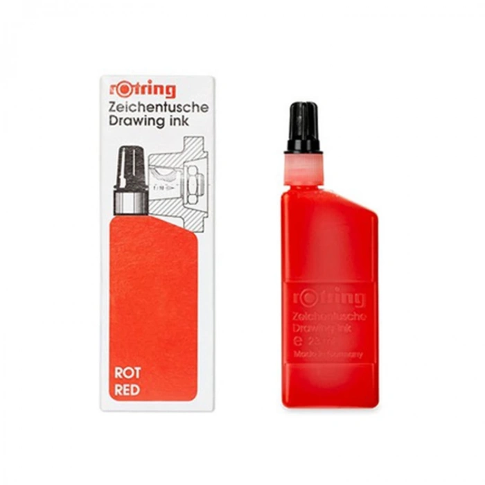 ROTRING RAPİDO MÜREKKEBİ KIRMIZI 23ml