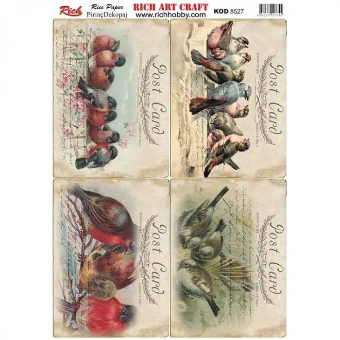 RİCH 8527 PİRİNÇ DEKOPAJ KAĞIDI