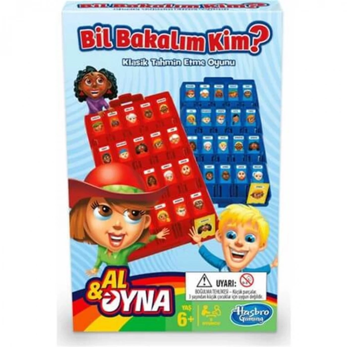 HASBRO B1204 BİL BAKALIM KİM? AL&OYNA