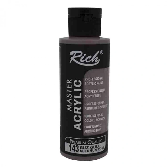 RİCH AKR-120-143 AKRİLİK BOYA 120 CC GÜZ GÜLÜ