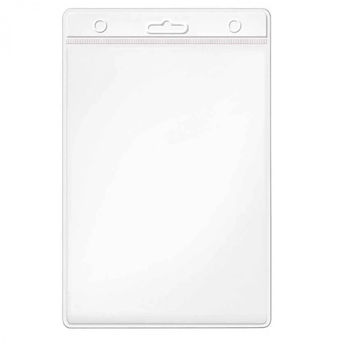 MAS 3512 54X86 DİKEY MUHAFAZA KART POŞETİ ŞEFFAF BAŞLIKLI