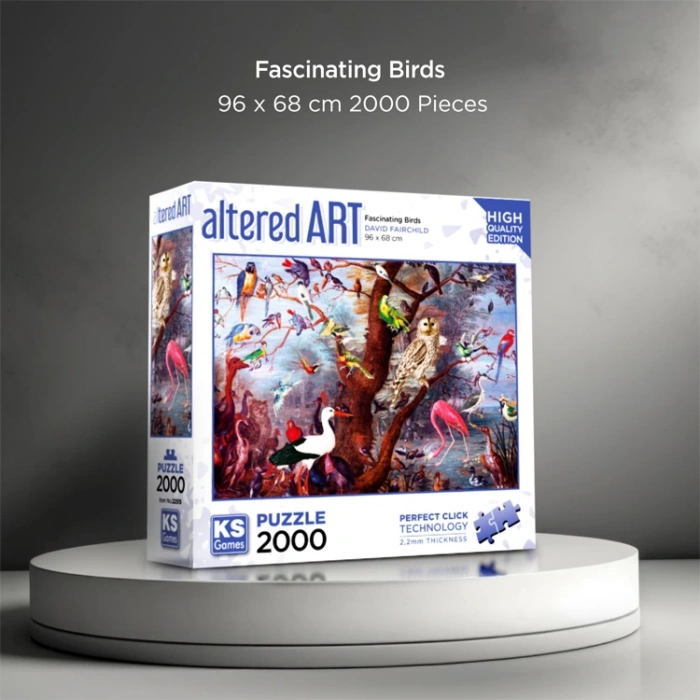 KS GAMES 22515 FASCINATING BIRDS 96x68cm YAPBOZ/PUZZLE 2000 PARÇA