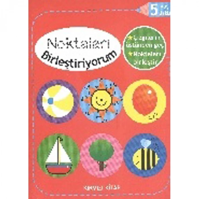 NOKTALARI BİRLEŞTİRİYORUM KIRMIZI KİTAP-5 YAŞ ÜSTÜ