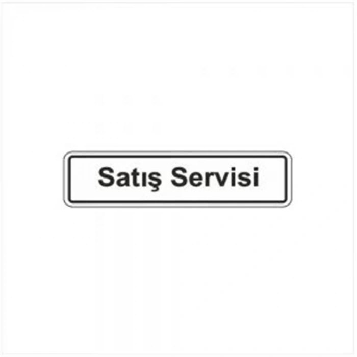 EKSTRAFİX 110 YÖNLENDİRME/UYARI LEVHASI 7x24.5cm SATIŞ SERVİSİ