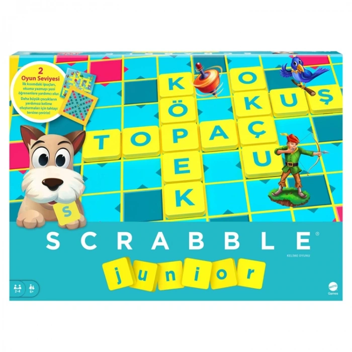 MATTEL Y9733 SCRABBLE JUNIOR (TÜRKÇE)