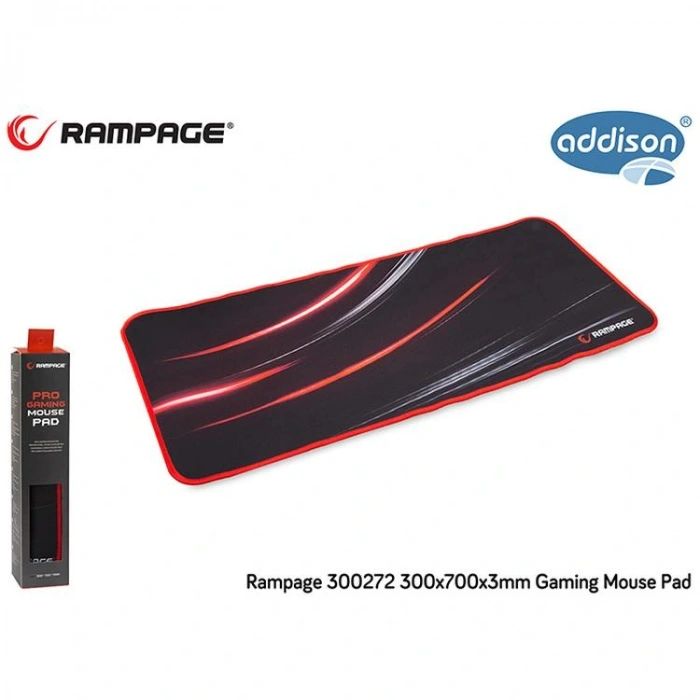 ADDISON RAMPAGE 300272 300X700X3MM GAMING MOUSE PAD