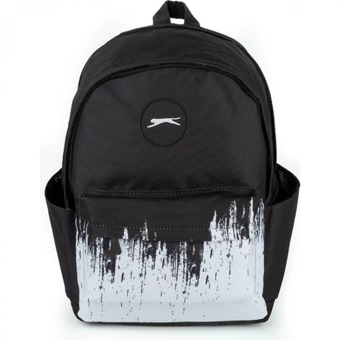 SLAZENGER 23088 BLACK WHITE COLOR RIOT KOLEJ SIRT ÇANTASI