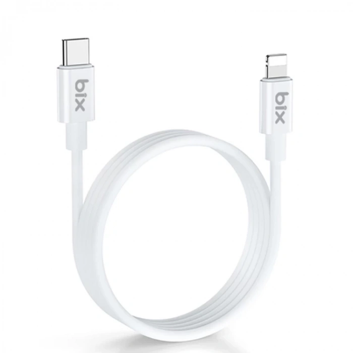 BİX BX-IP02UC 3A TYPE-C TO LİGHTNİNG 1M HIZLI DATA ŞARJ KABLOSU