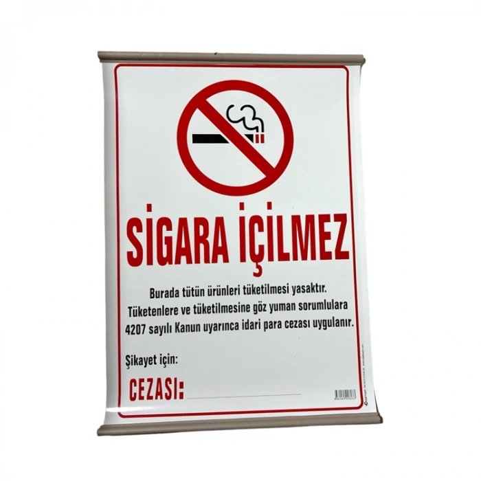 ODAK 777-125 35x50 SİGARA İÇİLMEZ LEVHASI