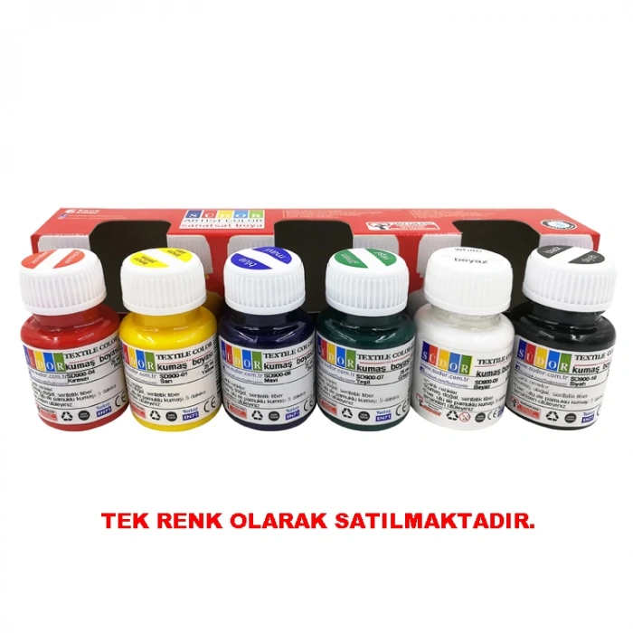 SÜDOR SD900 KUMAŞ BOYASI 25 ML KAHVERENGİ
