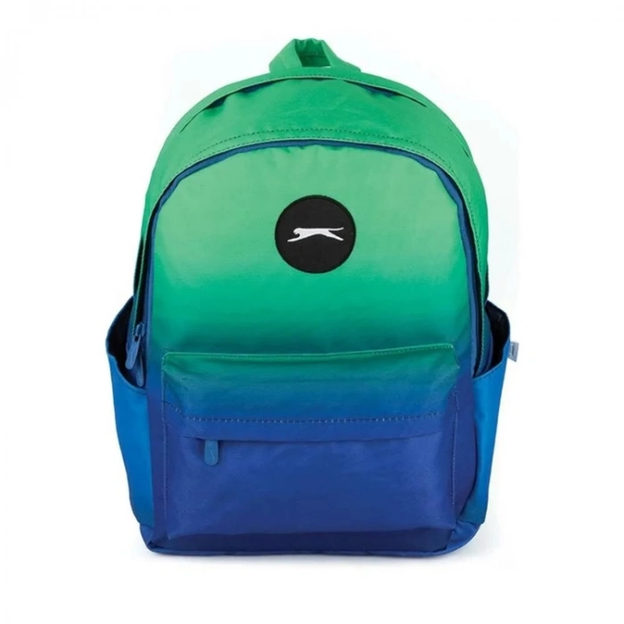 SLAZENGER 23074 GREEN BLUE COLOR RIOT KOLEJ SIRT ÇANTASI