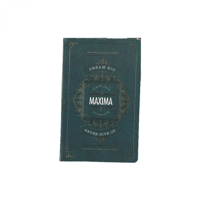 GIPTA MAXIMA İPLİK DİKİŞLİ SERT KAPAK DEFTER 13x21 120YP. ÇİZGİSİZ