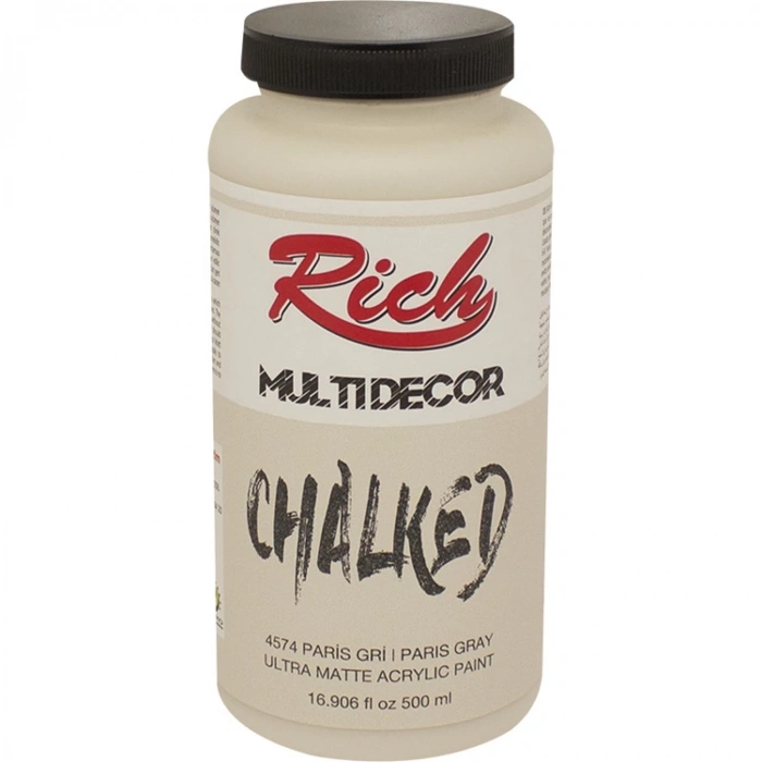 RİCH MDC-500-4574 MULTİ DECOR CHALKED 500 CC PARİS GRİ