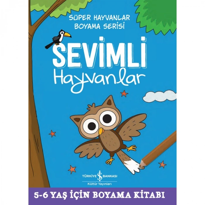 SEVİMLİ HAYVANLAR - SÜPER HAYVANLAR BOYAMA SERİSİ