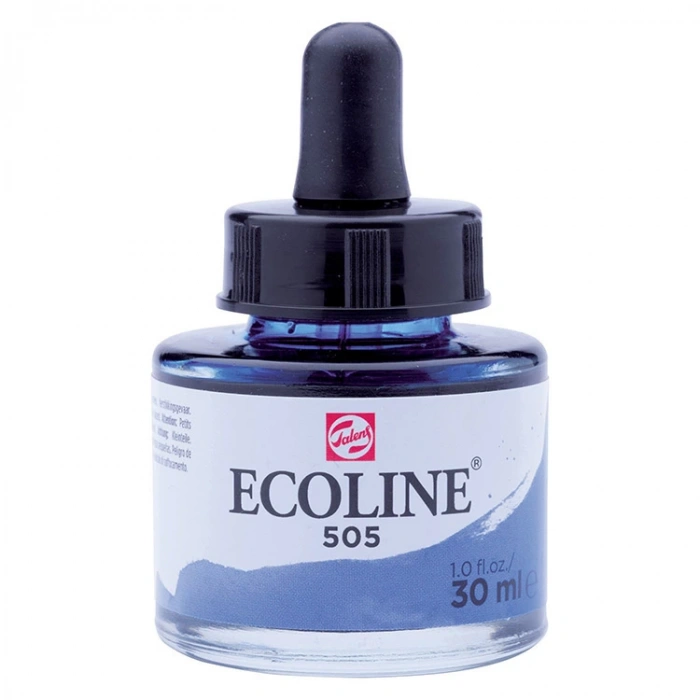 TALENS ECOLINE SIVI SULUBOYA 30 ml. 505 ULTRAMARINE LIGHT - RT11255051