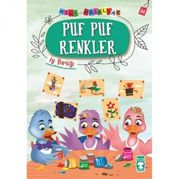 MİNİ MASALLAR 34 - PUF PUF RENKLER