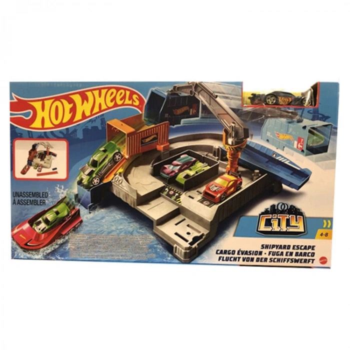 MATTEL GGF89-GGF90  HOT WHEELS EFSANEVİ MACERA OYUN SETİ