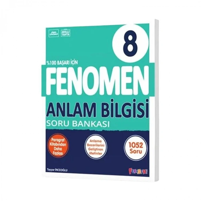 FENOMEN 8. SINIF ANLAM BİLGİSİ SORU BANKASI
