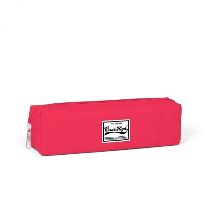 CORAL HIGH 22242 TEK BÖLMELİ KALEM ÇANTASI MERCAN