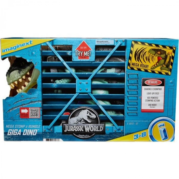 FİSHER-PRICE IMAGINEXT JURASSIC WORLD GIGA DINO - GÜRLEYEN DEV DİNOZOR GWT22