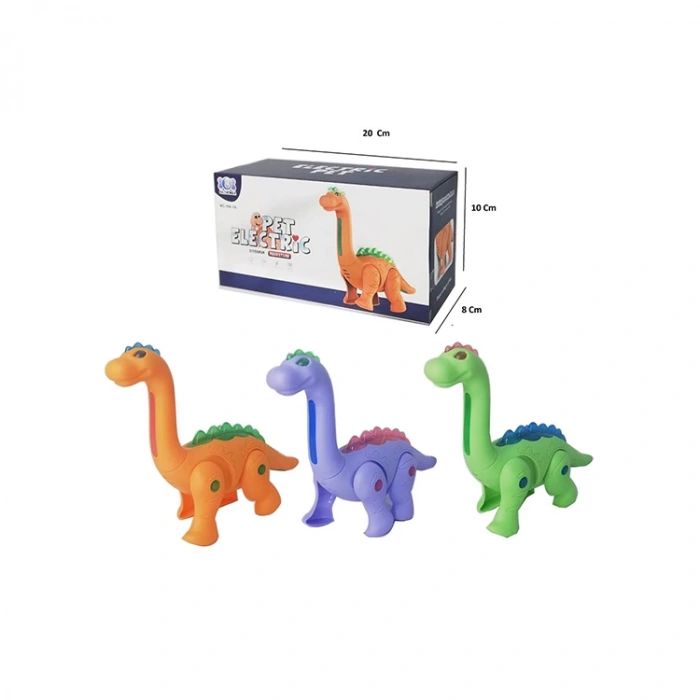 BİRLİK 766-1A PİLLİ SESLİ YÜRÜYEN SEVİMLİ DİNOZOR KUTULU TEKLİ