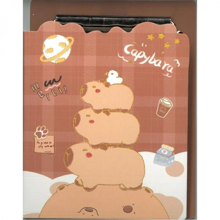 MİKRO NT-18 CAPYBARA MİNİ SEKTERETLİK NOT DEFTERİ ÇİZGİLİ - TEKLİ